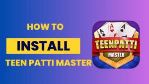 Install the Teen Patti Master apk